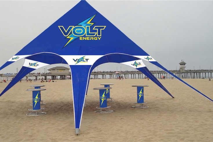 Toldo estrella 17x6